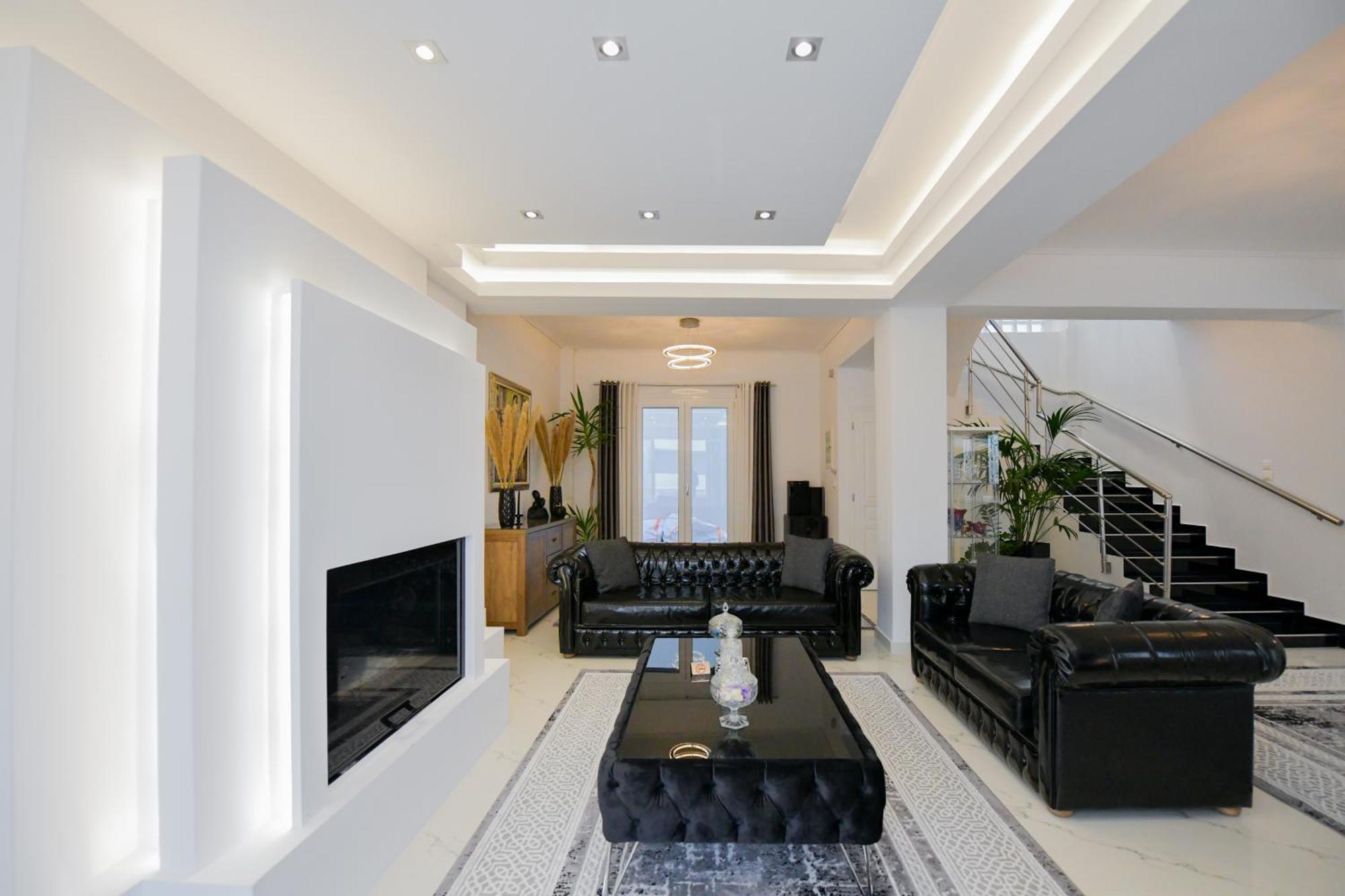 Beach Blue Villa Corinth 外观 照片