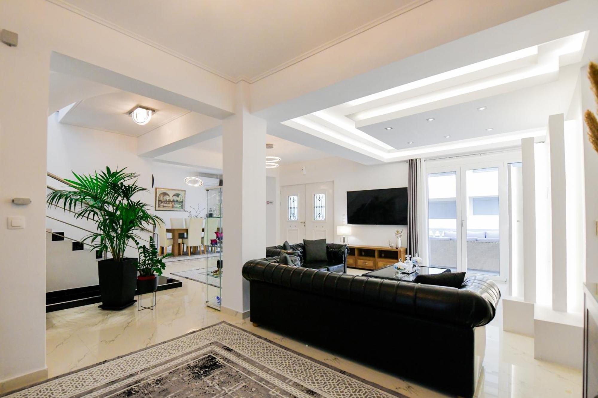Beach Blue Villa Corinth 外观 照片