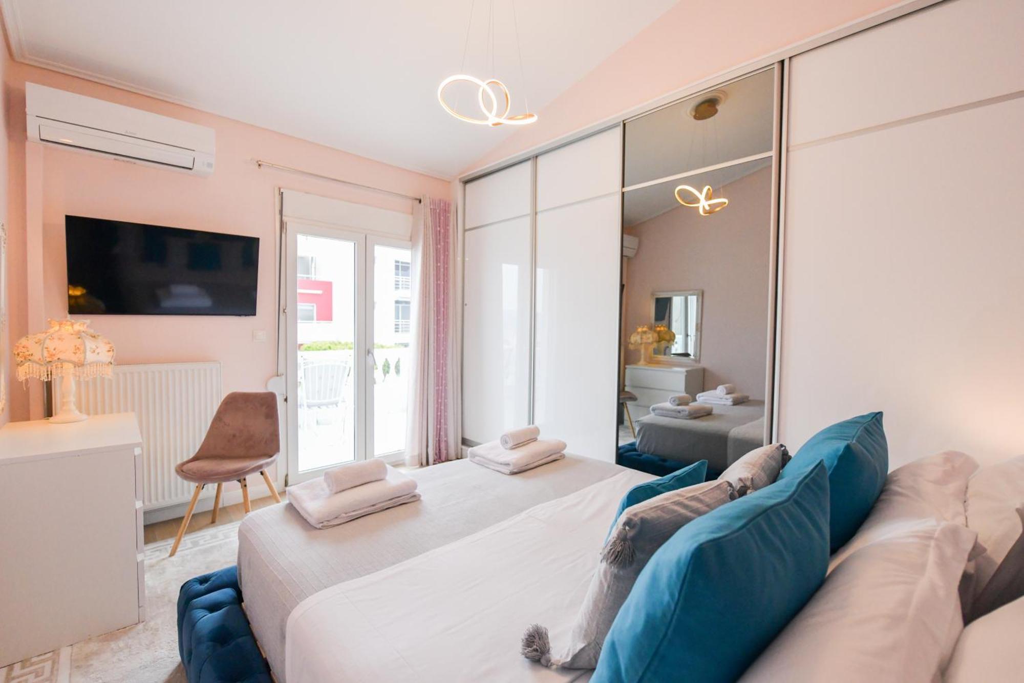 Beach Blue Villa Corinth 外观 照片