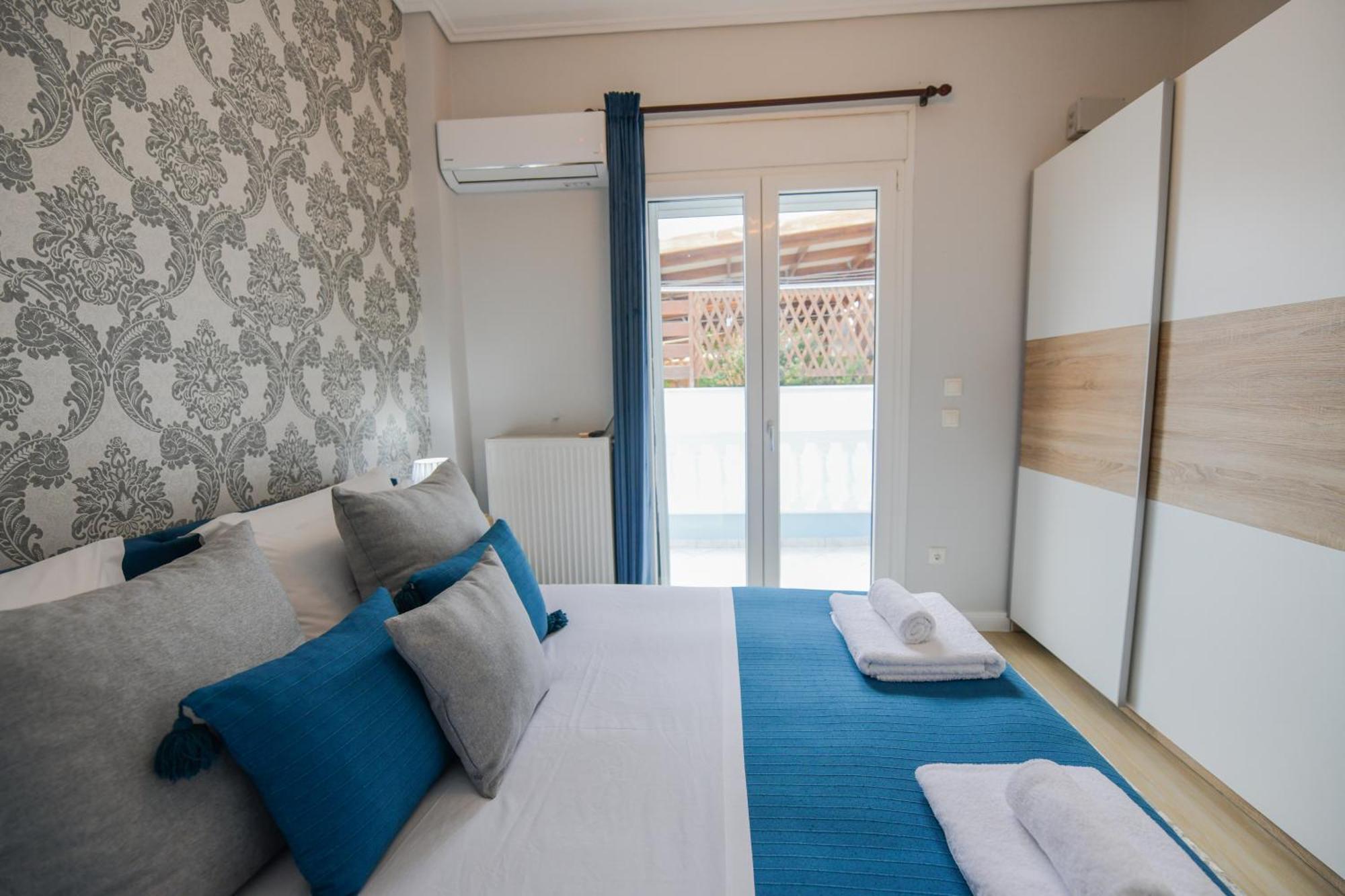 Beach Blue Villa Corinth 外观 照片