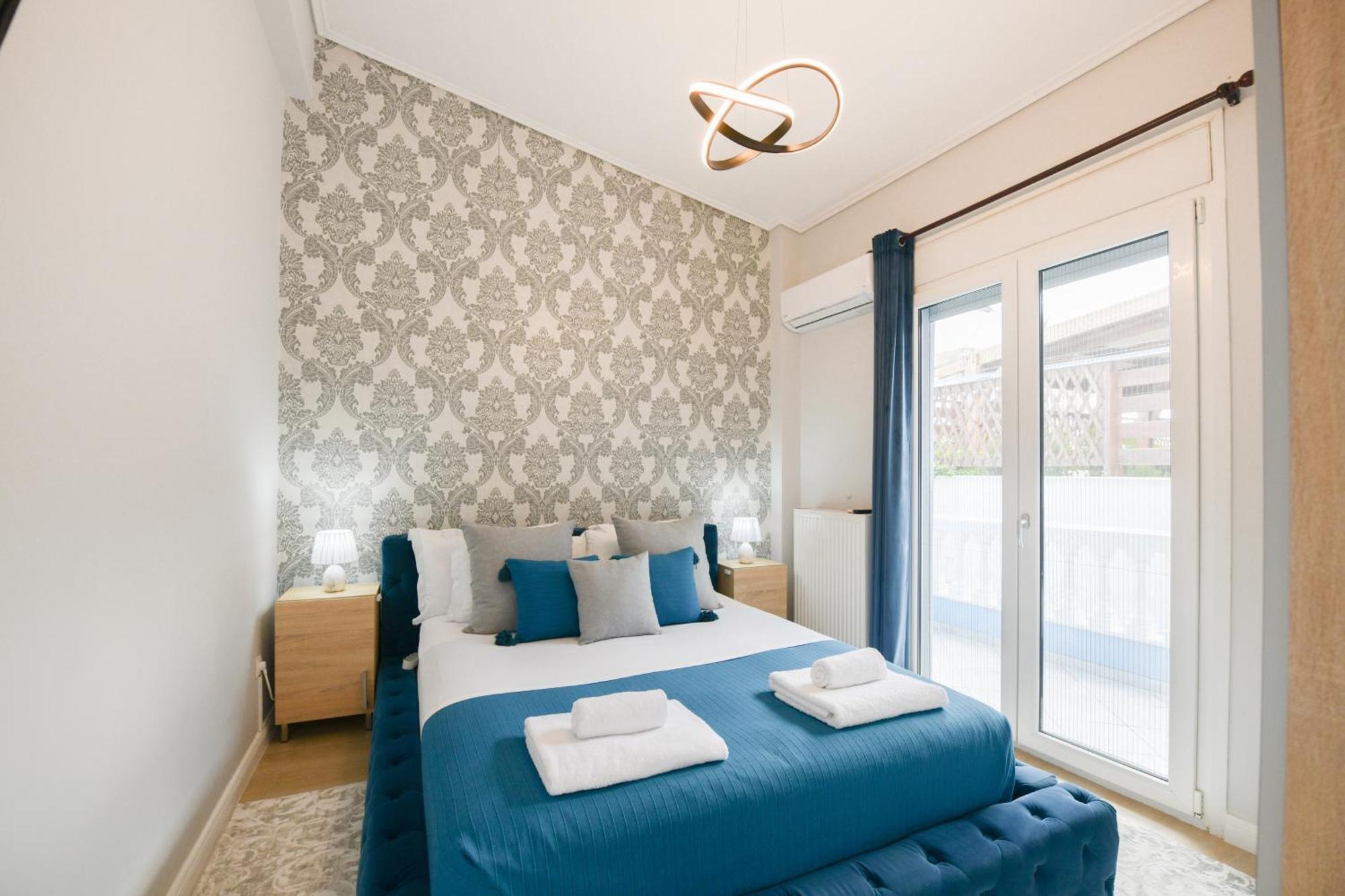 Beach Blue Villa Corinth 外观 照片