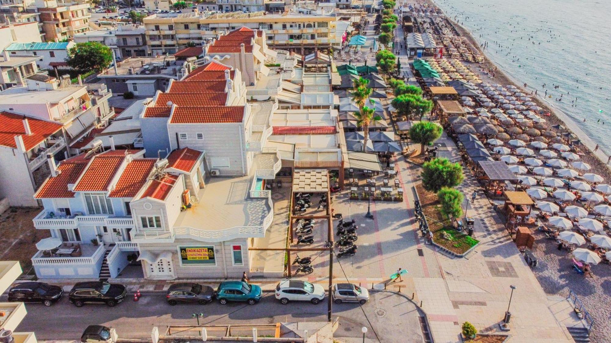Beach Blue Villa Corinth 外观 照片