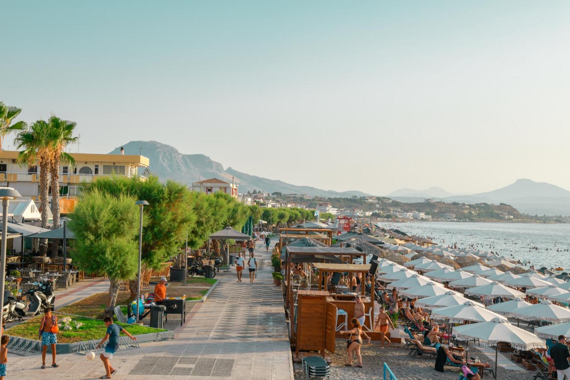 Beach Blue Villa Corinth 外观 照片