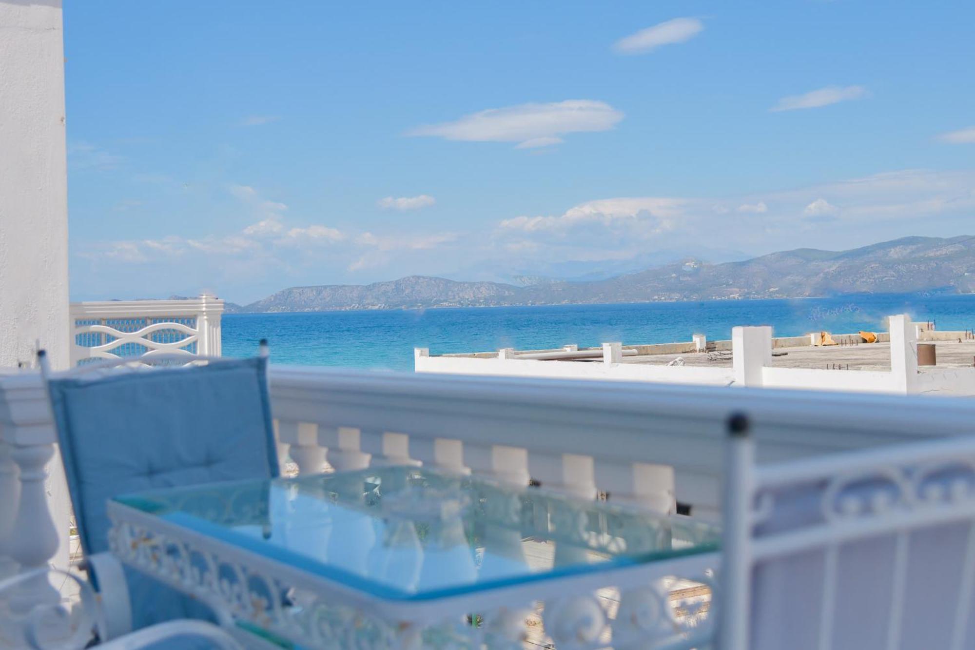 Beach Blue Villa Corinth 外观 照片