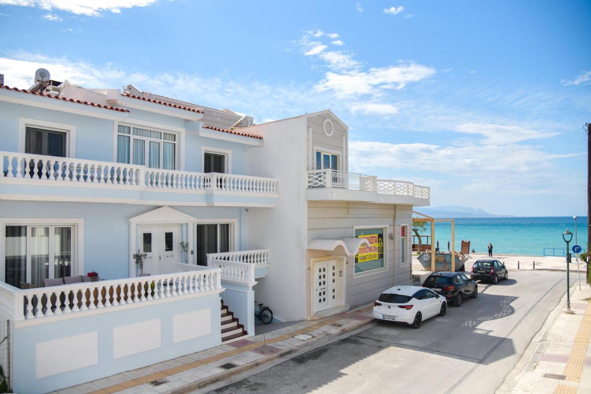 Beach Blue Villa Corinth 外观 照片